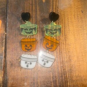 McDonald’s boo buckets earrings